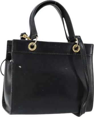 Celine Pre-owned Vintage Mini Bag - Dames - Vintage Mini Tas - Zwart - ONE Size - Leer - Vintage