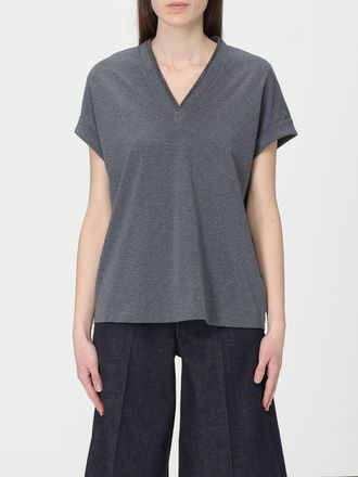 Brunello Cucinelli T-shirts basic Brunello Cucinelli in cotone