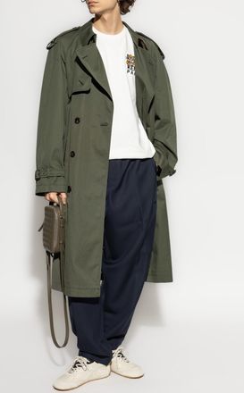 Kenzo T-shirt With Embroidered Logo, Mens, White