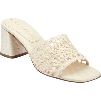 Marc Fisher Follie Sandal in Ivory at Nordstrom, Size 7.5