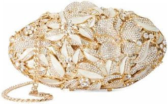 Dune London Extravagant Embellished Clutch in Gold at Nordstrom