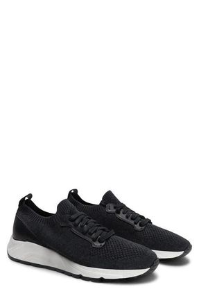 Robert Barakett Bryce Knit Sneaker in Black at Nordstrom, Size 10.5