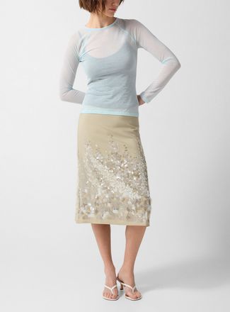 Paloma Wool Womens Ara sequined midi skirt