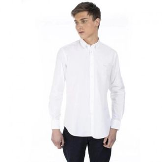 Harmont & Blaine Casual overhemd - Heren - Casual Overhemden - Wit - M - Katoen - Overhemden