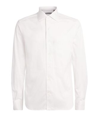 Corneliani Cotton Jersey Shirt Size M