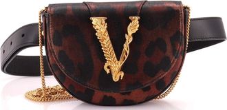 Versace Virtus Belt Bag Printed Fabric