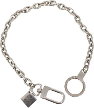 Louis Vuitton Pre-owned Jewellery, female, Gray, Size: ONE SIZE Pre-owned Metal Key-holder