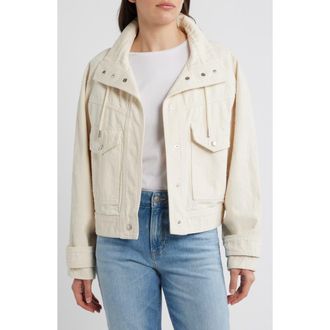 Boss Orange by Hugo Boss Denim Jacket in Soft Cream at Nordstrom, Size 14
