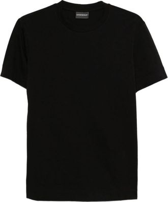 Emporio Armani Black Crew Neck T-shirt