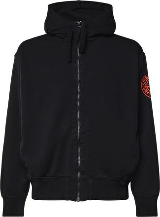 Stone Island Cotton Sweatshirt With Logo