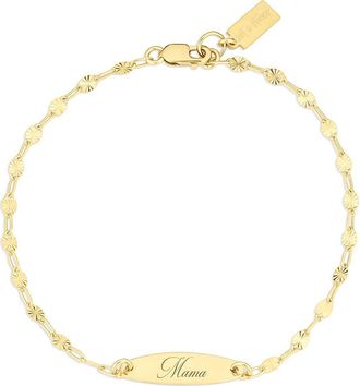 Set & Stones Mama Banks Bracelet in Gold at Nordstrom, Size 7