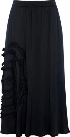 Bitte Kai Rand Feminine Flared Skirt - Dames - Midirokken - Zwart - M - Rokken