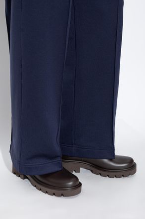 Moncler Insulated Wellington Boots Kickstream, Womens, Brown