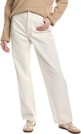 Re/Done RE/DONE Loose Long Vintage White Jean