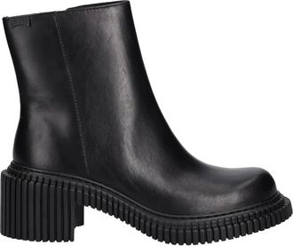 Camper Pix London - Dames - Laarzen met Hak - Zwart - 37 EU - Leer - Schoenen