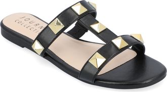 Journee Collection Women & apos;s Kendall Flat Sandals