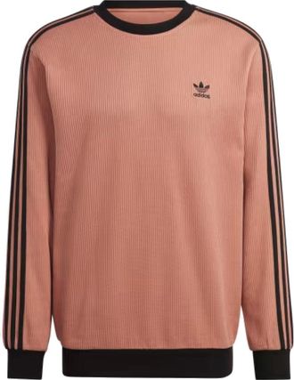 adidas originals Adicolor Classics Waffle Sweatshirt Clay Strata HS2080