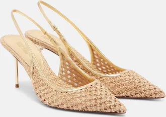 PARIS TEXAS Salones destalonados Lidia con piel