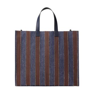 Fendi Shopper Pequin - Bags - Hombre - Multicolor - ONE SIZE