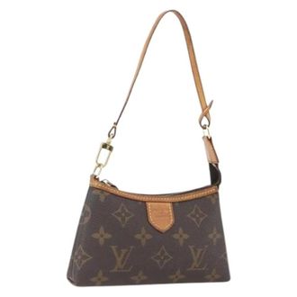 Louis Vuitton Pre-owned Shoulder Bags, female, Brown, Size: ONE SIZE Pre-owned Vintage Canvas Shoulder Bag