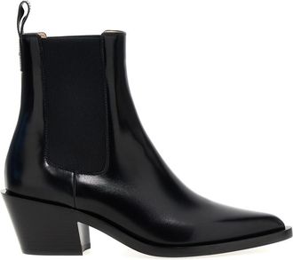 Gianvito Rossi Black Wylie Ankle Boots