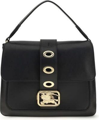 Burberry Lamb Leather Shoulder Bag Black