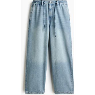 H&M Baggy Jeans in Light Denim Blue at Nordstrom, Size X-Large