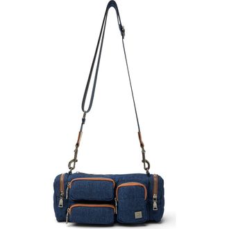 Think Royln Lady Cargo Shoulder Bag in Dark Denim at Nordstrom