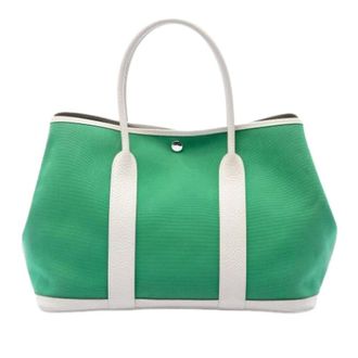 Herm&egrave;s Pre-owned The Garden Party 36 - - Pre-owned - Donna - Verde - ONE SIZE