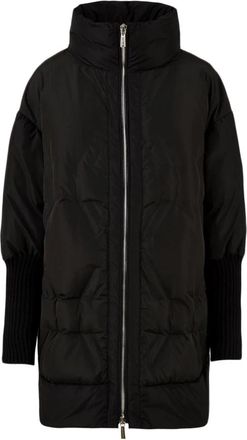 Moorer Marlyn-Dyp Jas - Dames - Parka Jassen - Zwart - S - Jassen