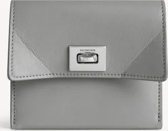 Balenciaga Rodeo Calfskin Card Holder With Flap