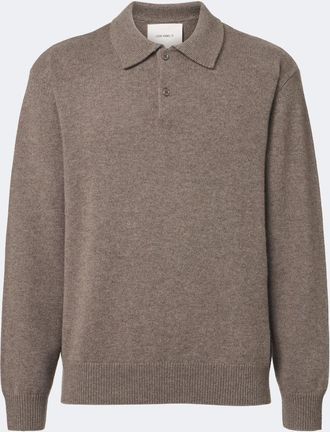 Lisa Yang Pullover polo Rufus in cashmere