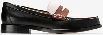 Cole Haan Womens Lana Lux Remastered Penny Loafers - Black Size 5.5