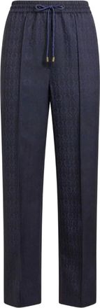 Etro Pantaloni con coulisse - Blu