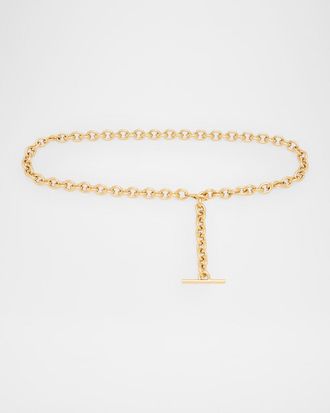 Alexander McQueen T-Bar Chain Belt