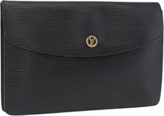 Louis Vuitton Pre-owned Clutches, female, Black, Size: ONE SIZE Pre-owned Epi Clutch Bag