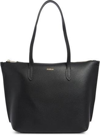 Furla Classic Medium Leather Tote in Nero at Nordstrom Rack
