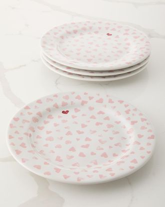 Juliska Love You More Dessert/Salad Plates, Set of 4