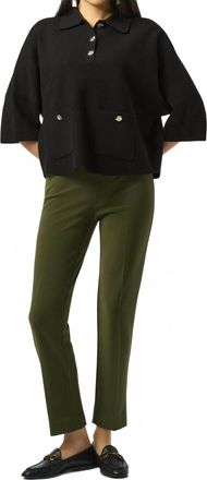 Joseph Ribkoff Classic Straight Leg Pant In Avocado