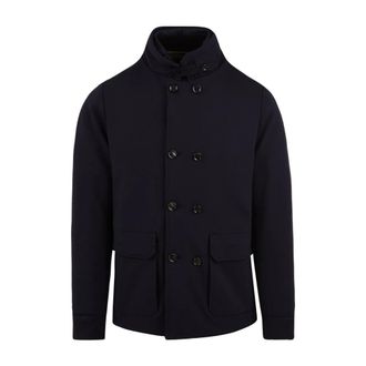 Moorer Stijlvolle Bas-Tz U0402 Herenjas - Heren - Zomerjassen - Blauw - 2XL - Jassen