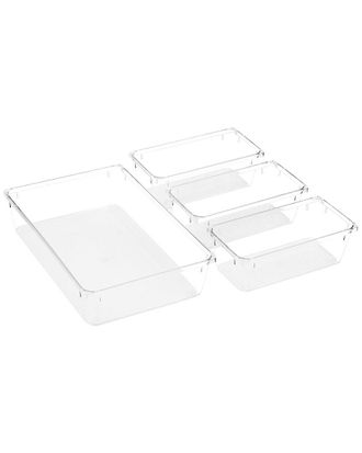 Sorbus Set Of 4 Makeup Vanity Organizers