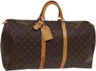 Louis Vuitton Pre-owned Weekend Bags, female, Brown, Size: ONE SIZE Pre-owned Boston Bag