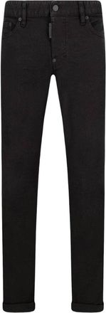 Dsquared2 Mens Slim Fit Black Jeans Cotton - Size 48 (Waist)