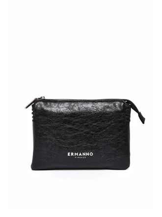 Ermanno Scervino Vivian Shoulder Bag with Adjustable Strap and Zip Closure