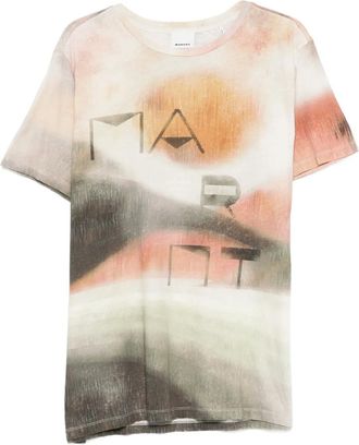 Isabel Marant T-shirt con grafica - Toni neutri
