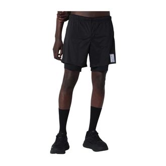 SATISFY Casual Shorts, male, Black, Size: S TechSilk 8 Shorts