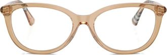 Burberry Sunglasses cat-eye check frames glasses - Neutrals