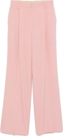 Dries Van Noten Dames Straight Leg Broek - Dames - Wijde Broeken - Roze - M - Broeken