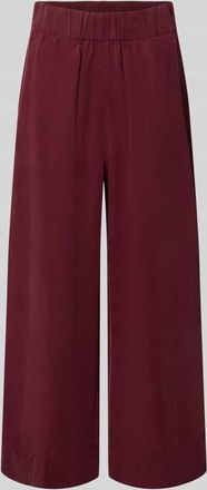 Marc O'Polo Denim Marc OPolo Denim Weite Hose aus Lyocell in Bordeaux, Gr&ouml;&szlig;e XL