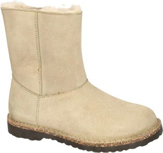 Birkenstock Uppsala Zip Shearling Regular Fit - Dames - Schoenen - Beige - Maat: 37 EU Zijde